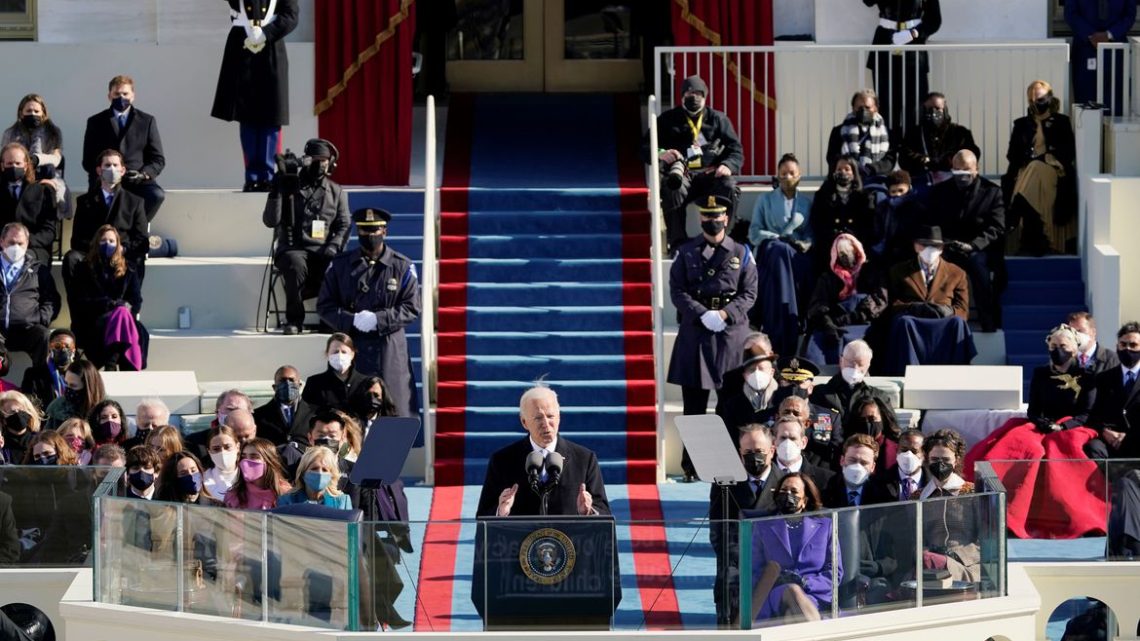 Joe Biden toma posse como 46º presidente dos Estados Unidos