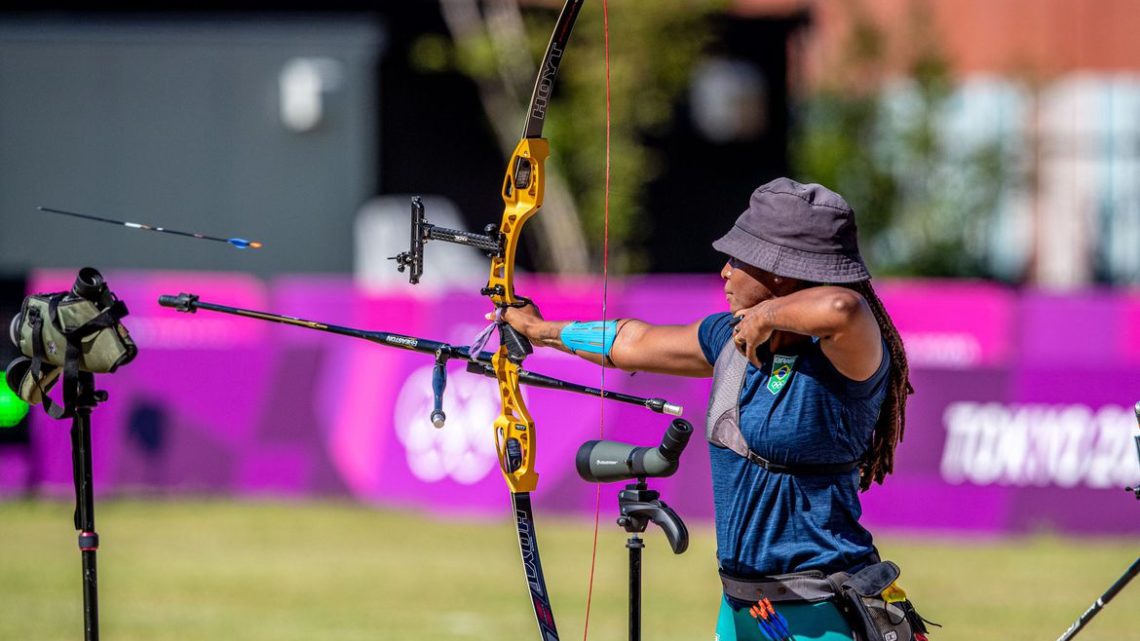 Olimpíada: Ane Marcelle se classifica como 33ª no tiro com arco