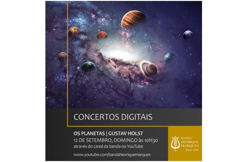 Banda Henrique Marques apresenta suíte orquestral ”Os Planetas”