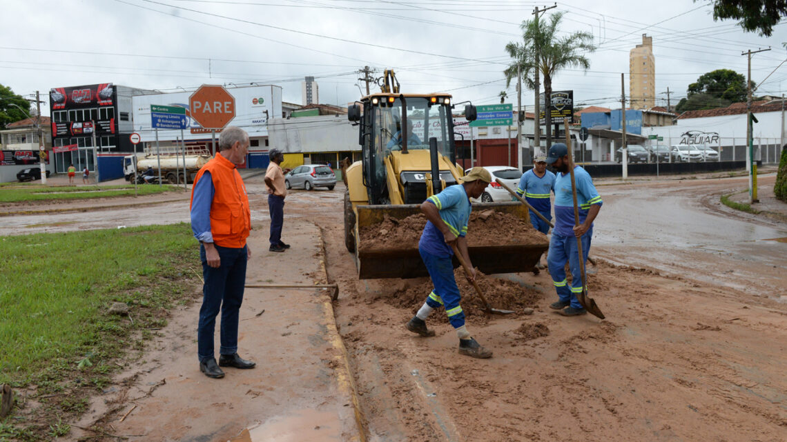 Força-tarefa comandada por Botion soluciona com rapidez danos das chuvas